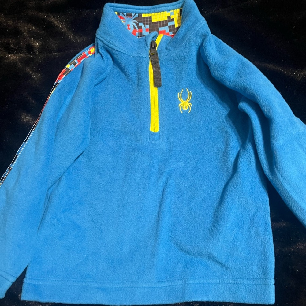Toddler Boy Spyder Quarter Zip Fleece